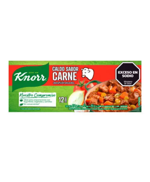 CALDO KNORR CARNE X1