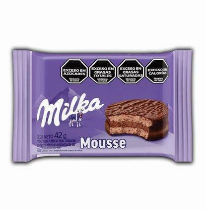 ALFAJOR MILKA SIMPLE MOUSSE 42GR