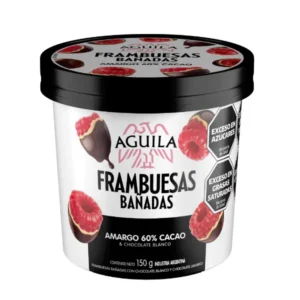 FRAMBUESAS BAÑADAS AMARGO 60% CACAO
