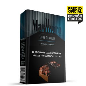 MARLBORO BLUE TITANIUM RUBIOS BOX