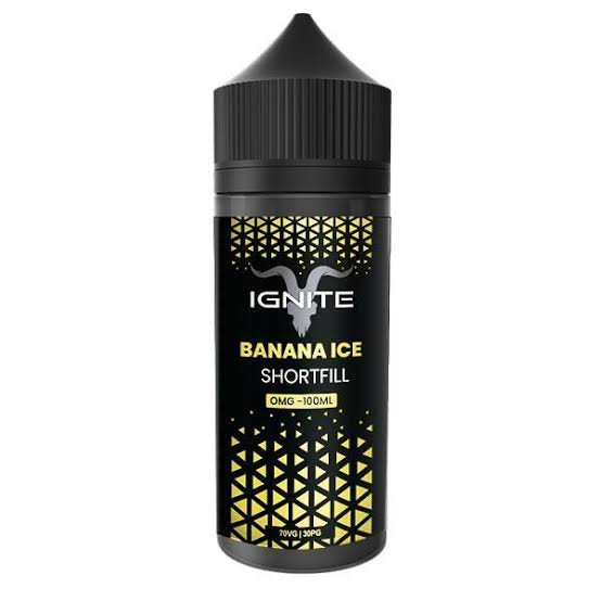 IGNITE LIQUID VAPER 100 ML BANANA ICE