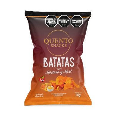 QUENTO BATATAS MOSTAZA. Y MIEL