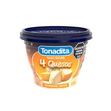 QUESO UNTABLE TONADITA 4 QUESOS
