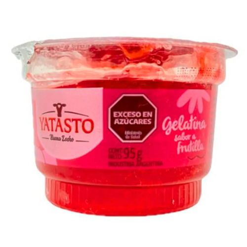 GELATINA FRUTILLA YATASTO 95GR
