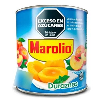 DURAZNO AL NATURAL MAROLIO