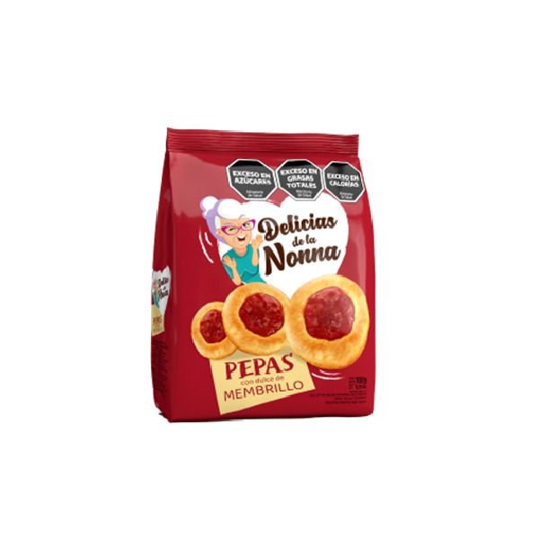 PEPAS DELICIA DE LA NONA MEMBRILLO 180GR