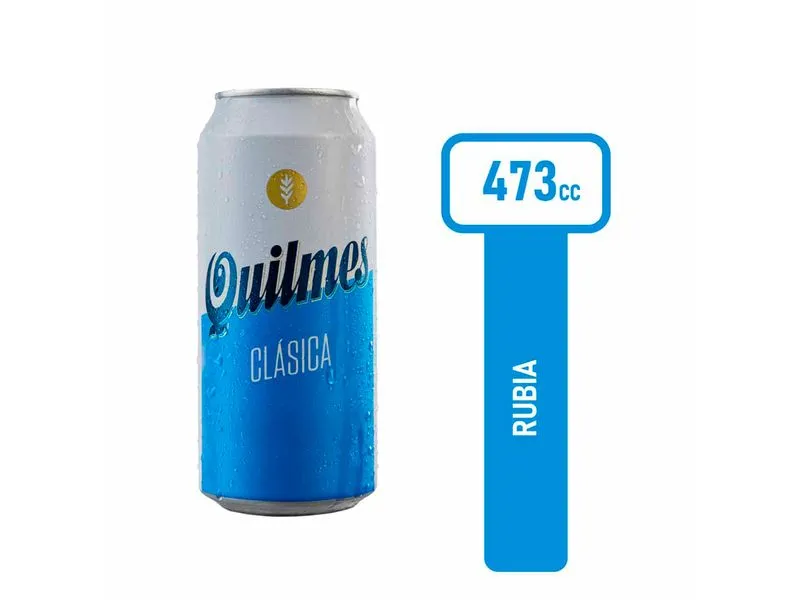 LATA QUILMES CLÁSICA RUBIA 473