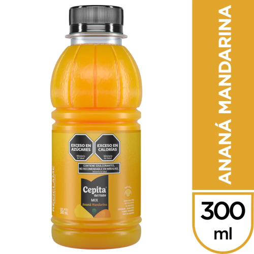 CEPITA 300ML BOTELLA MIX ANANA Y MANDARINA