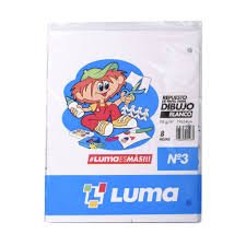 REPUESTO PARA DIBUJO BLANCO LUMA N3