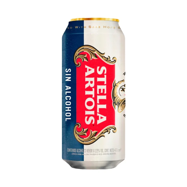 LATA STELLA 473ML SIN ALCOHOL