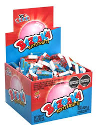 CHICLE BAZZOKA TUTTI FRUTTI