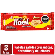 Galletas Saltinas Original 3 Tacos 270g