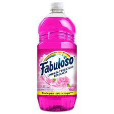 Limpiador Líquido Multiusos Fabuloso Violeta Antibacterial y Antiviral, Botella x 1 lt
