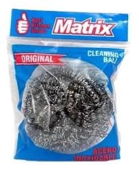 Esponja Multiusos Matrix  Acero Inoxidable