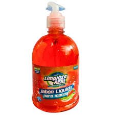 Jabón Liquido para Manos Limpieza Real Frutos Rojos, Frasco x 500 ml