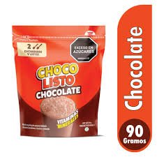 Chocolate Instantáneo en Polvo Choco Listo, Sobre x 90g