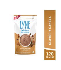 Chocolate Instantáneo polvo Lyne clavos y canela, Doypack x 120g