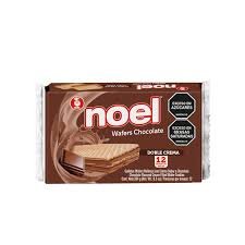 Galletas Wafers Noel Chocolate Paquete x 12 Unds 264g
