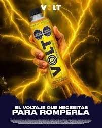 Bebida Energizante Volt Energy Yellow, Botella x 300ml