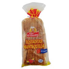 Tostadas Campi Pan Sabor a Mantequilla x 24 Unds x 300g