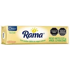Margarina Rama Tradicional Culinaria Barra x 125g