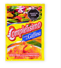 Caldo de Gallina Desmenuzado Completisimo, Sobre x 9g