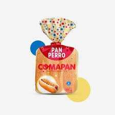 Pan Perro Comapan x 6 Unidades x 390g