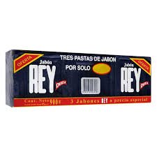 Jabón Rey En Barra x 3 Unds x 300g