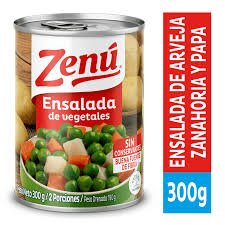Ensalada de Vegetales Zenú x 300g