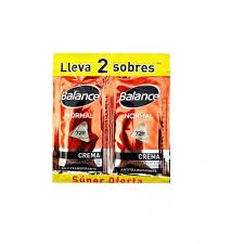 Desodorante Antitranspirante en Crema Balance Normal, 2 sobres x 8g c/u