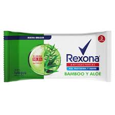 Jabón De Baño Rexona Bamboo y Aloe x 110g