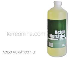 Acido Muriático El Sol, Botella x 150ml