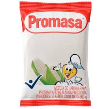 Harina de Maíz Blanco Promasa x 500g