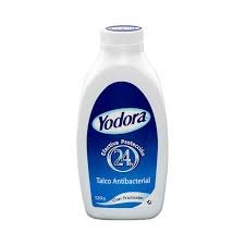 Talco Antibacterial Yodora Con Triclosan x 120g