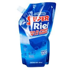 Jabón en Barra Líquido Super Riel Aroma Floral, Doypack x 500ml