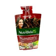 Shampoo Nutribela 15 Pro Hialurónico Sobre x 15 ml