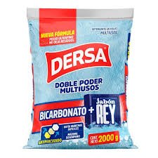 Detergente en Polvo Dersa Bicarbonato + Jabón Rey x 2000g