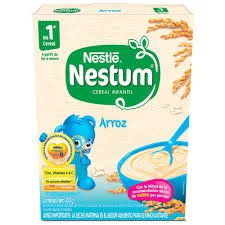 Cereal de Arroz Nestum 6to mes 1er Mes, Caja x 350g
