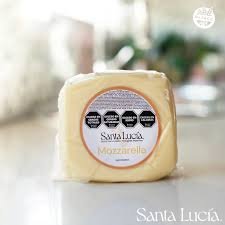 Queso Tajado Mozarella, Santa Lucía x 10 Unds x 250g