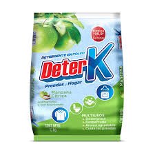 Detergente en Polvo DeterK Manzana Citrica Bolsa x 1.1g