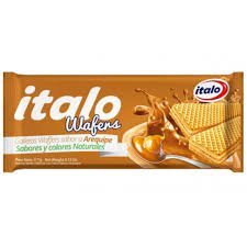 Galleta Wafers Italo Sabor Arequipe, Paquete x 117g