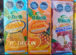 Jugo U-Fresh Manzana, Caja x 200ml