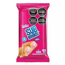 Submarinos Marinela Sabor a Fresa x 33g