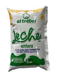 Leche Entera Larga Vida UHT El Trebol x 1000ml