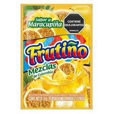 Frutiño Sabor a Maracupiña, Sobre x 10g