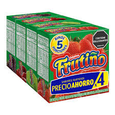 Gelatina Frutiño Sabores Surtidos x 4 Cajas de 14 g