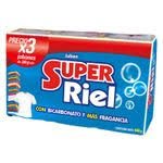 Jabón en Barra Super Riel x 3 Unds x 280g c/u
