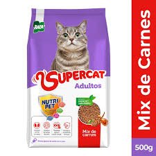 Alimento Para Gatos Supercat Adultos Mix De Carnes x 500g