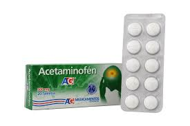 Acetaminofen AG 500 mg sobre x 10 Unds