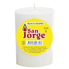 Velón Blanco San Jorge No 001